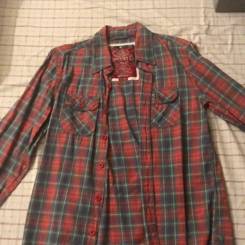Super dry Button Up Shirt